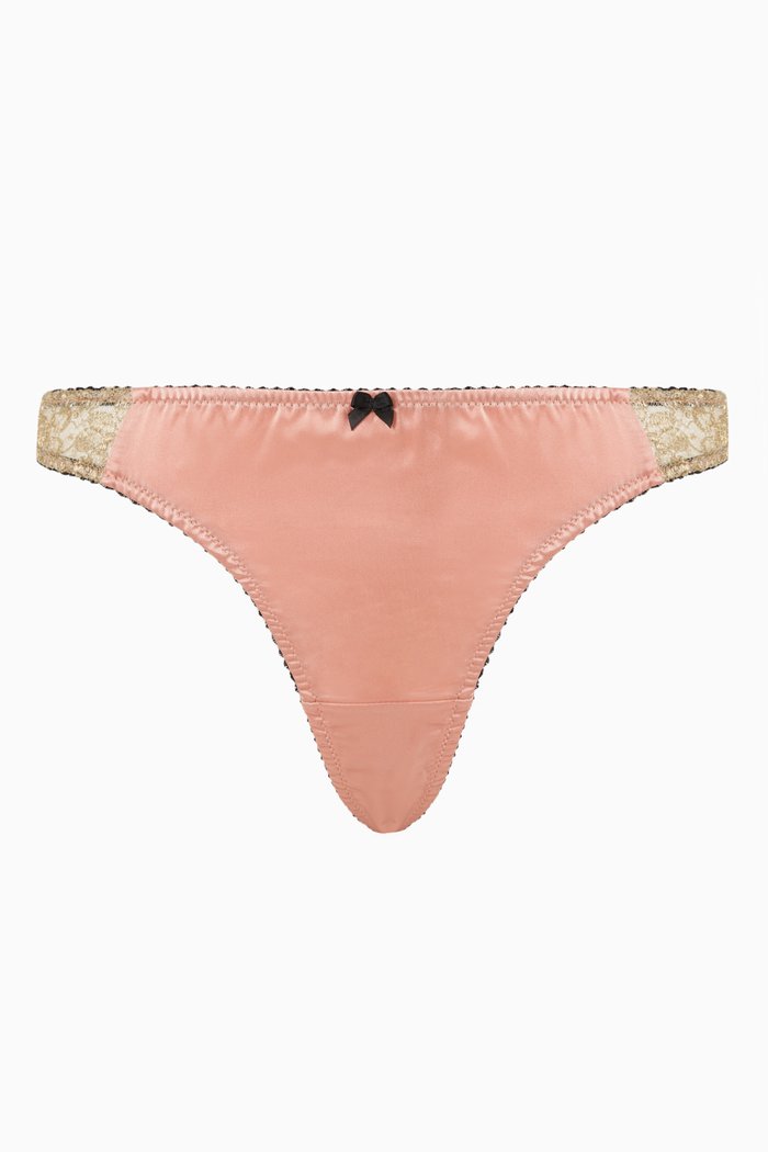 

Gina Thong in Silk, Pink