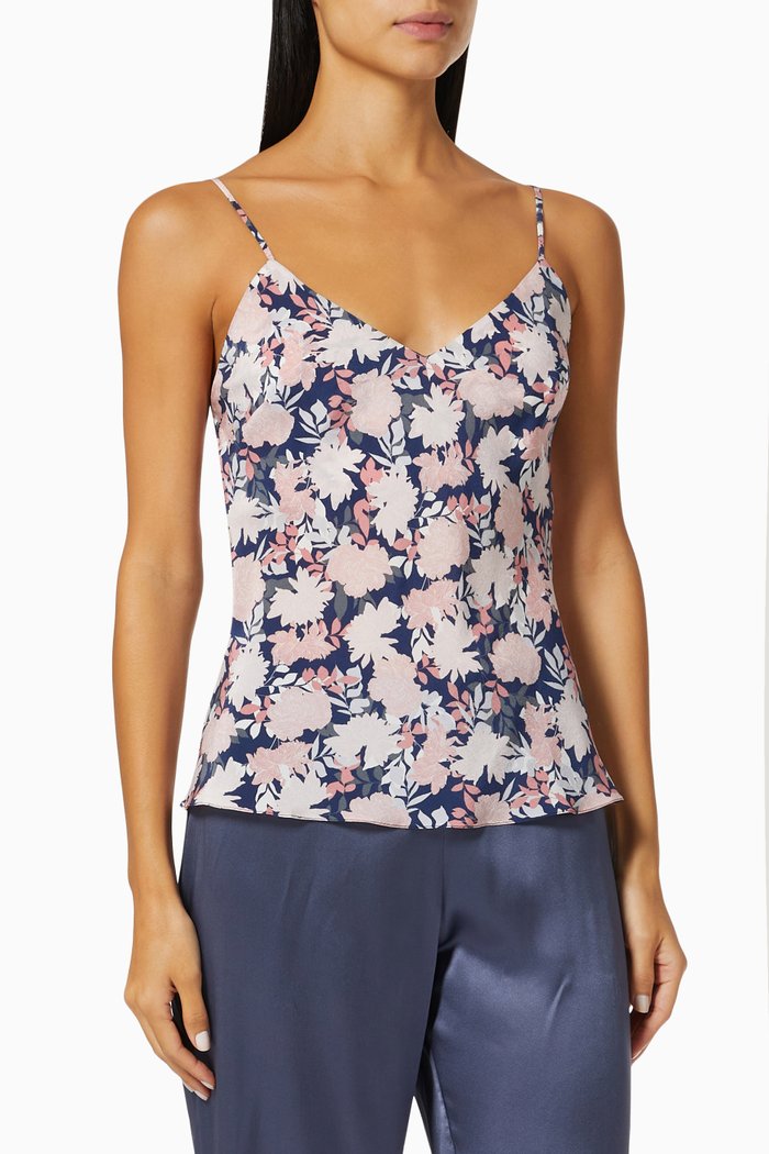 

Jardin Camisole in Silk, Multicolour