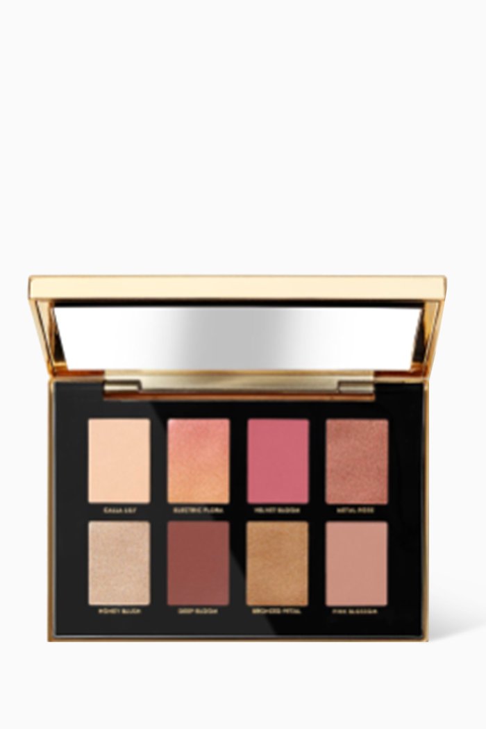 

Luxe Metal Rose Eye Shadow Palette, Multicolour