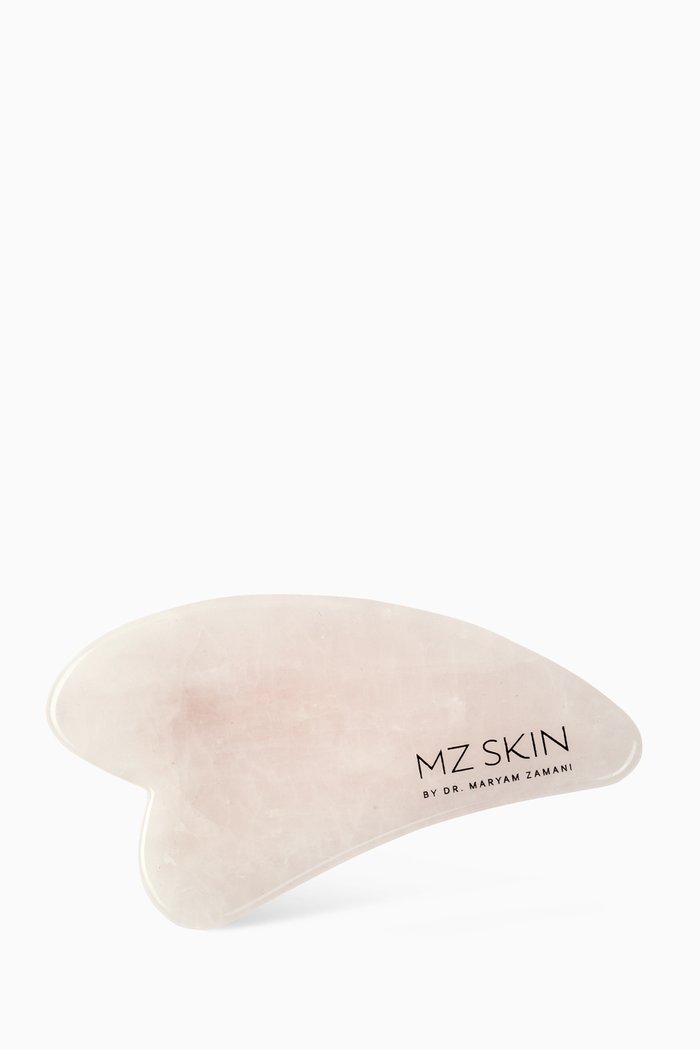 

Sculpting Rose Quartz Gua Sha Stone, Multicolour