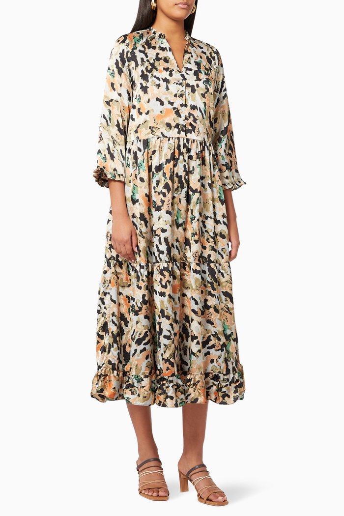 

Yascantha Midi Dress, Neutral