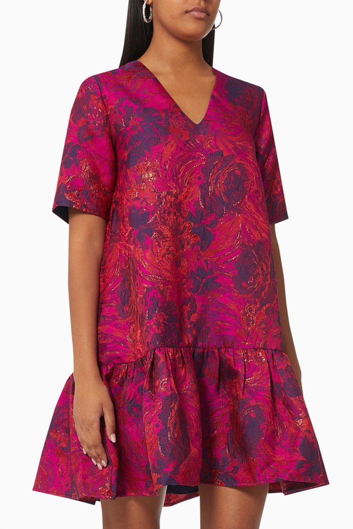 

Yascille Mini Dress, Purple