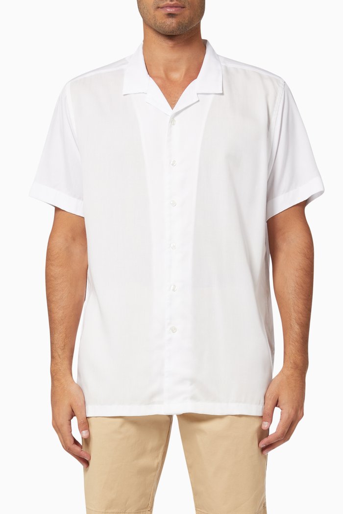 

Mykonos Shirt in Tencel, White