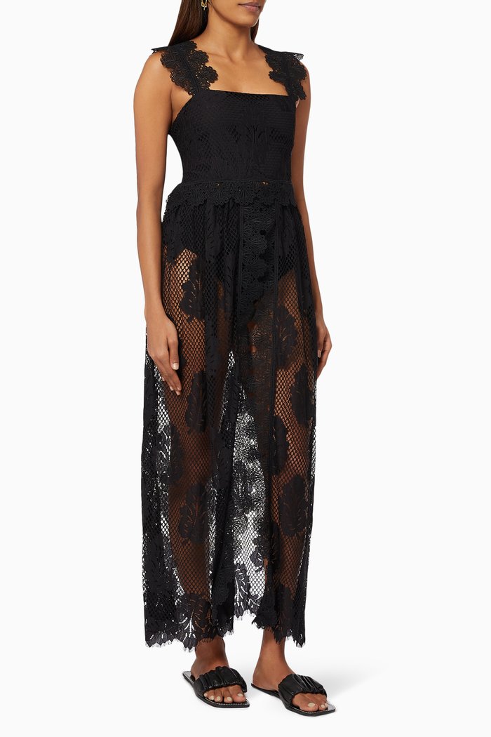 

Almare Dress in Recycled Polyester, Black