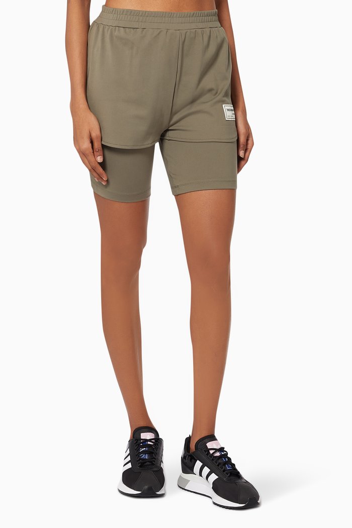 

Softskin 2 in 1 Recycled 3" Tech Shorts, Brown