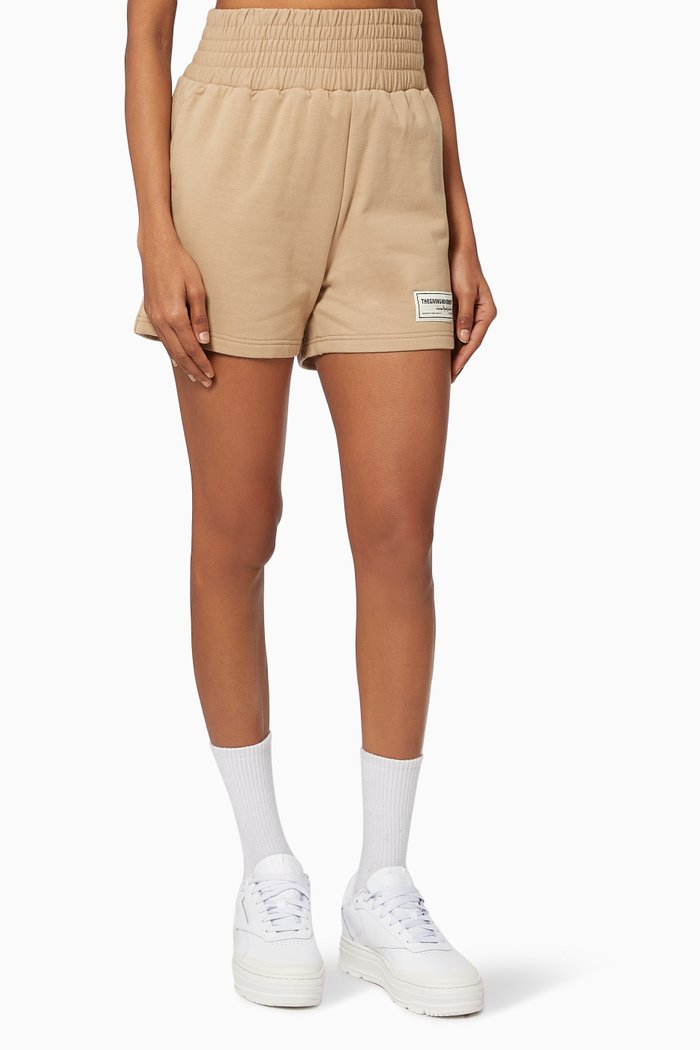 

Organic Bamboo Boxer Lounge Shorts, Neutral