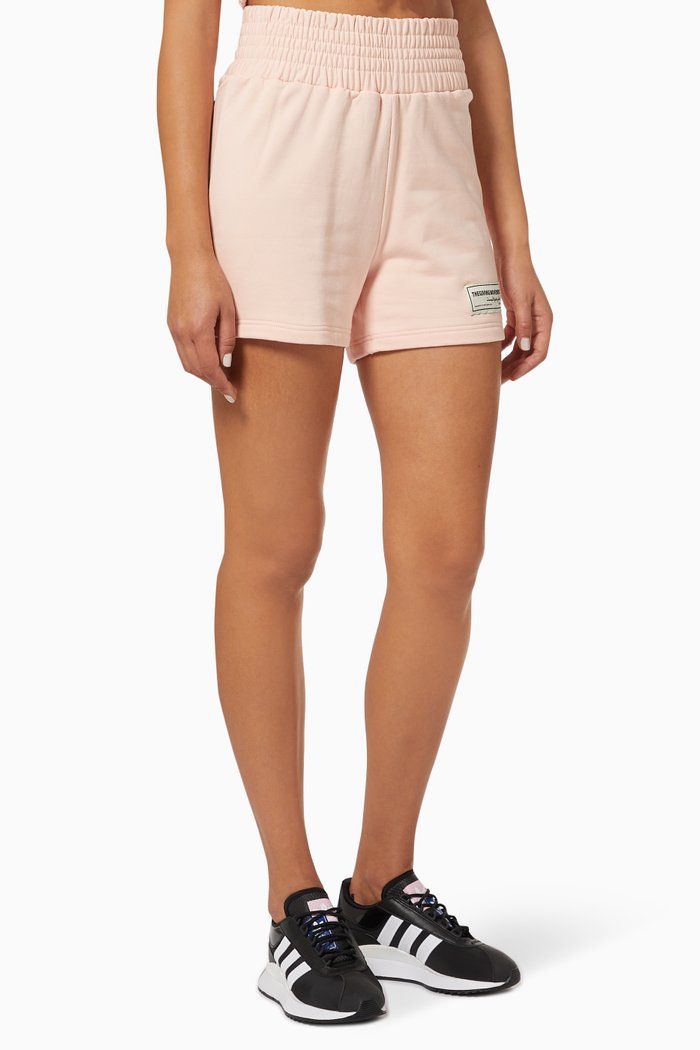 

Organic Bamboo Boxer Lounge Shorts, Pink