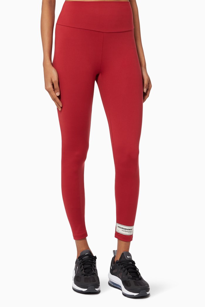 

Softskin Recycled Mid-rise Leggings 24", Burgundy