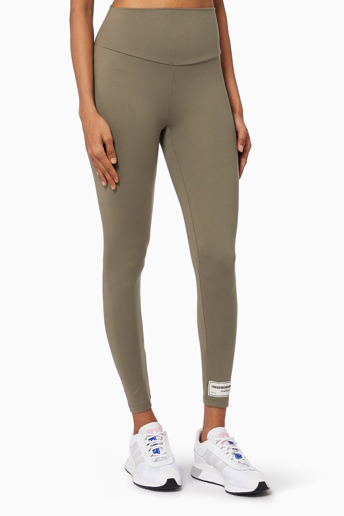 

Softskin Recycled Mid-rise Leggings 24", Brown