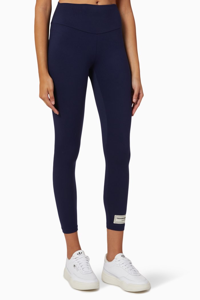 

Softskin Recycled Mid-rise Leggings 24", Blue