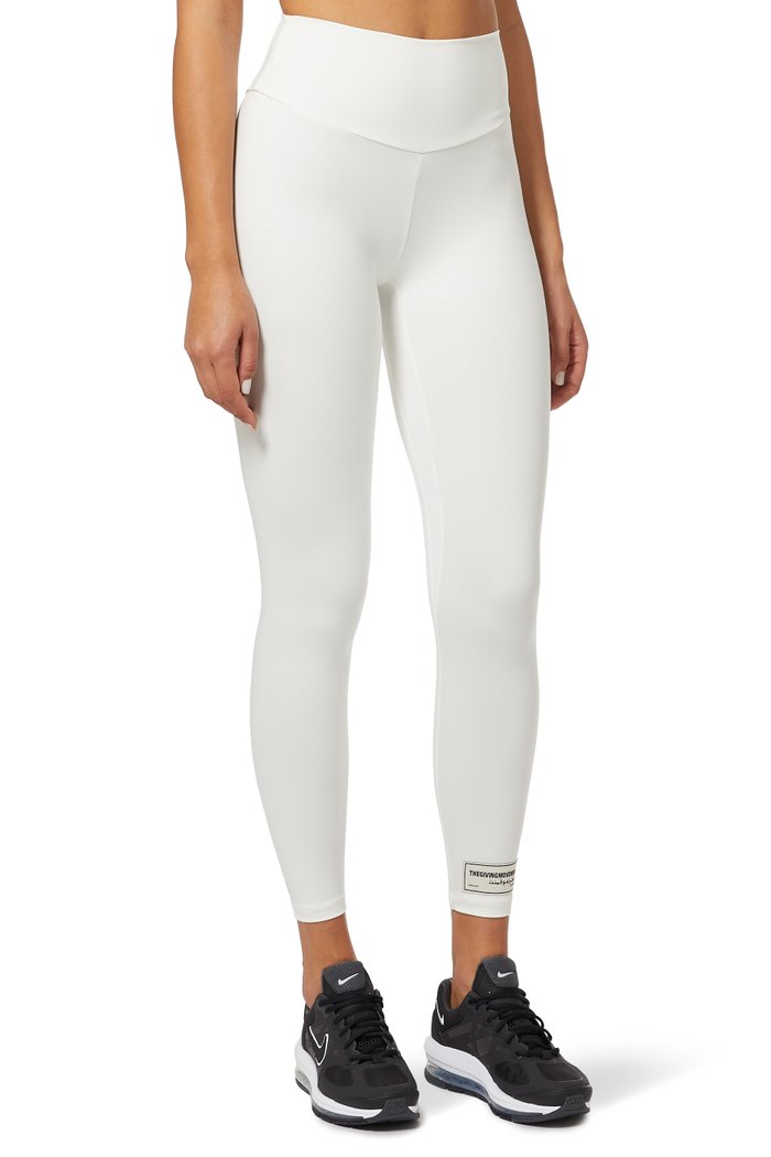 

Softskin Recycled Mid-rise Leggings 24", White