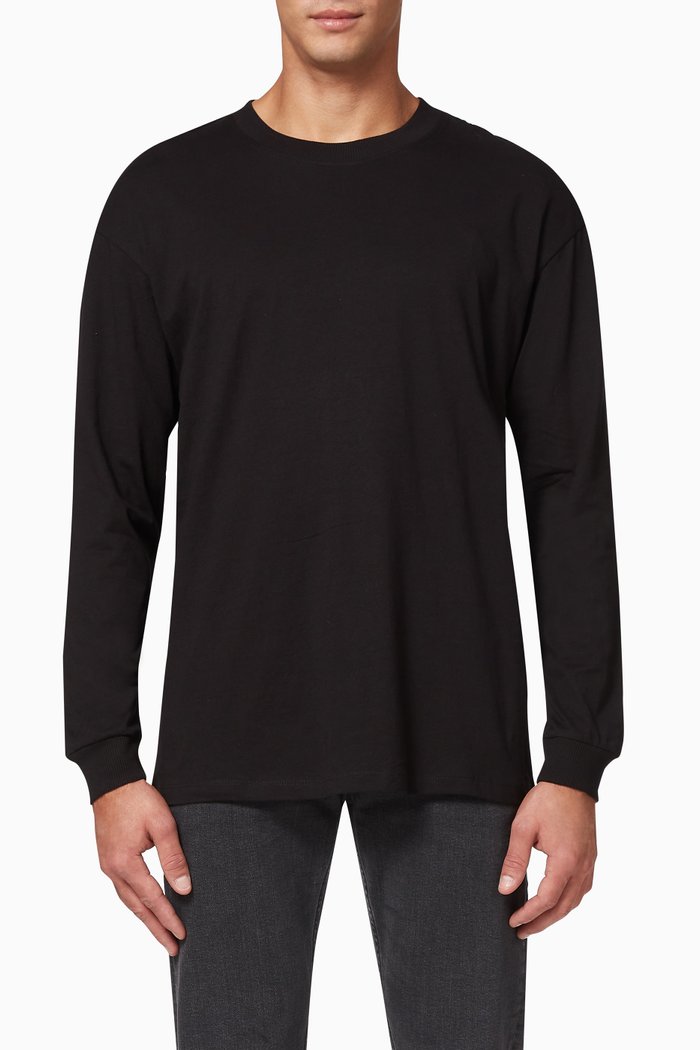 

Brink T-shirt in Cotton Jersey, Black