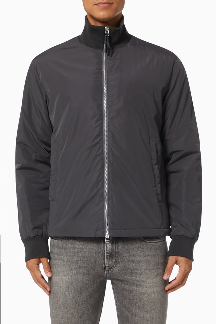 

Blupacker Ribbed Jacket, Grey