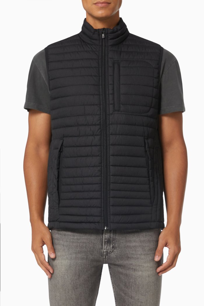 

Blastreak Quilted Vest, Black
