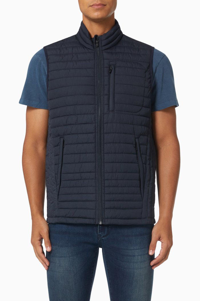 

Blastreak Quilted Vest, Blue