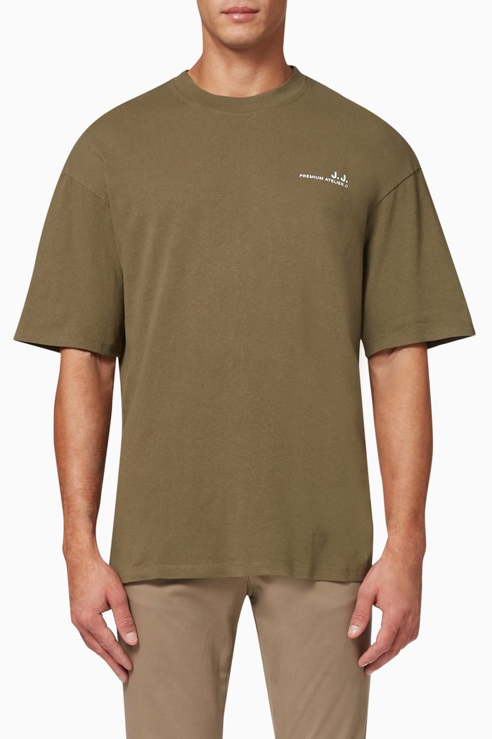 

Blacarter T-shirt in Cotton Jersey, Green