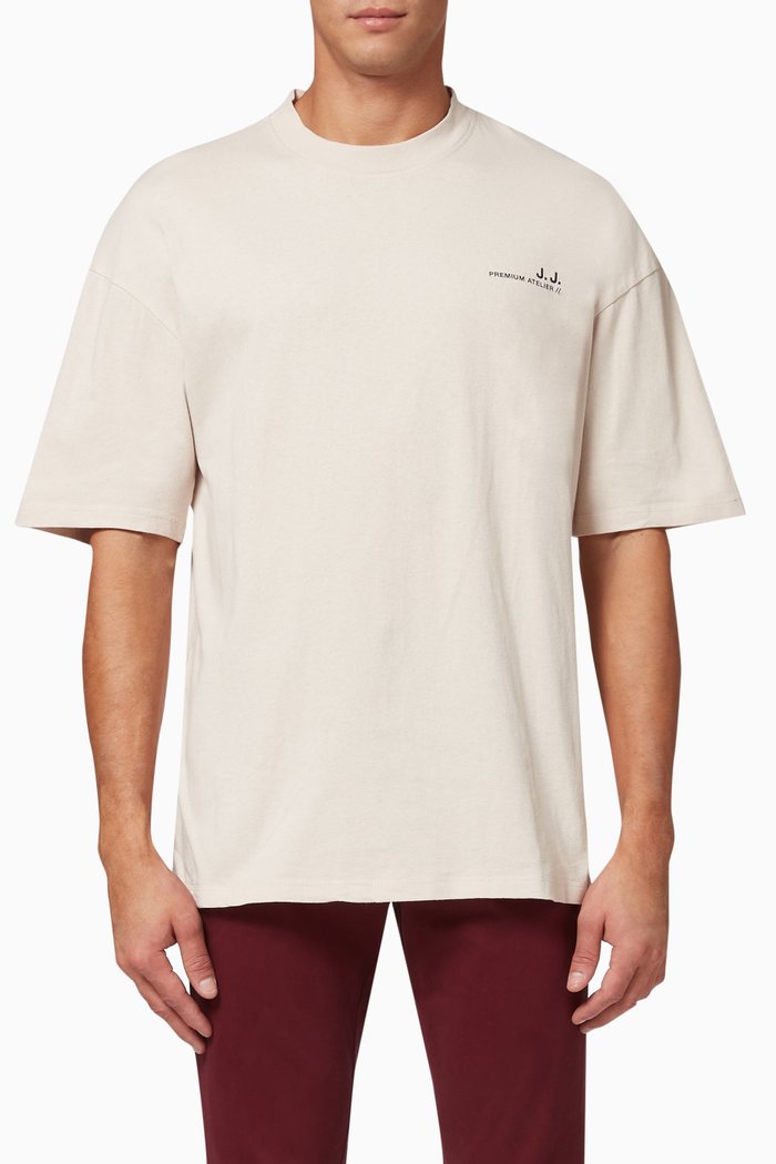 

Blacarter T-shirt in Cotton Jersey, Neutral