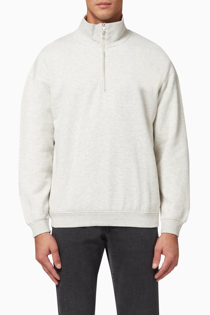 

Brink Half Zip Sweatshirt, Neutral