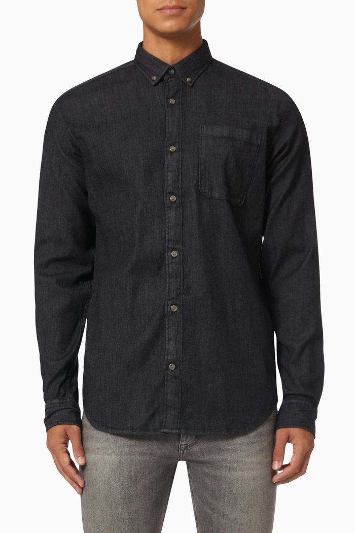 

Blaperfect Shirt in Denim, Black
