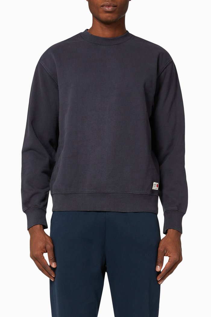 

Oversized Sweatshirt in Jersey, Blue