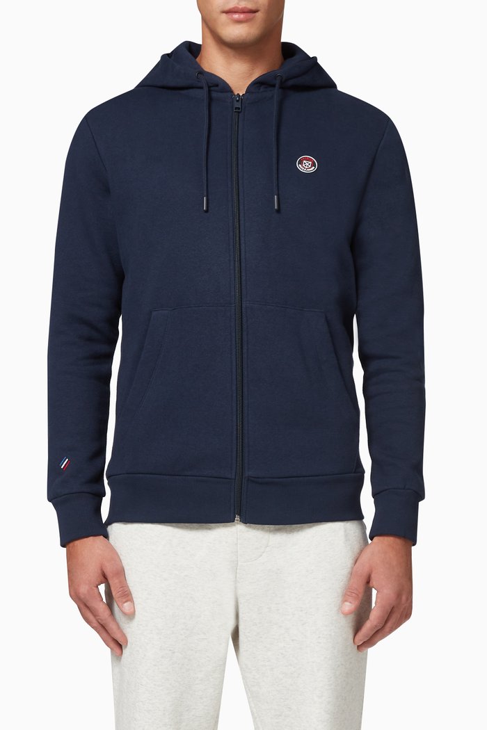 

Blasuccess Zip Hoodie in Jersey, Blue
