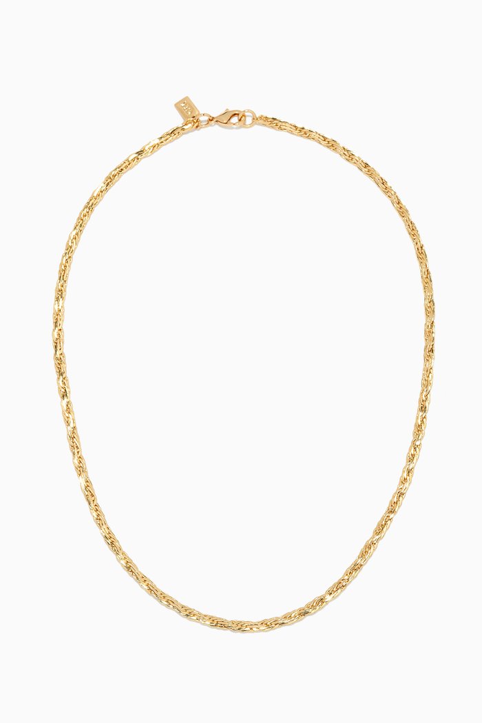 

Mommo Chain Necklace in 18kt Gold Plating