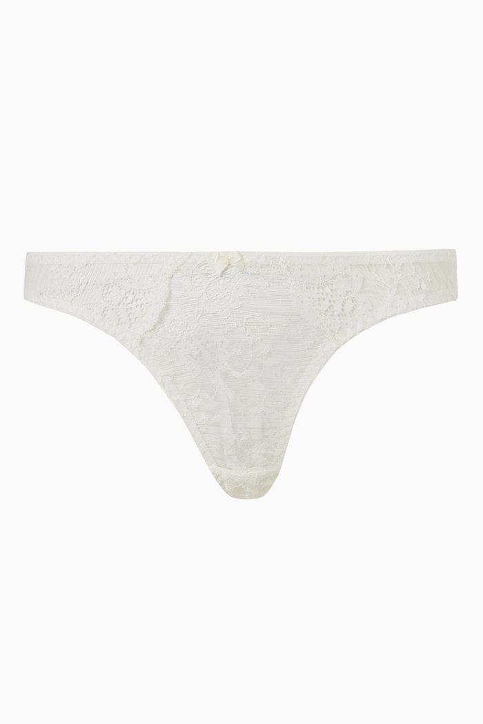 

Rita Thong in Sheer Lace, Neutral