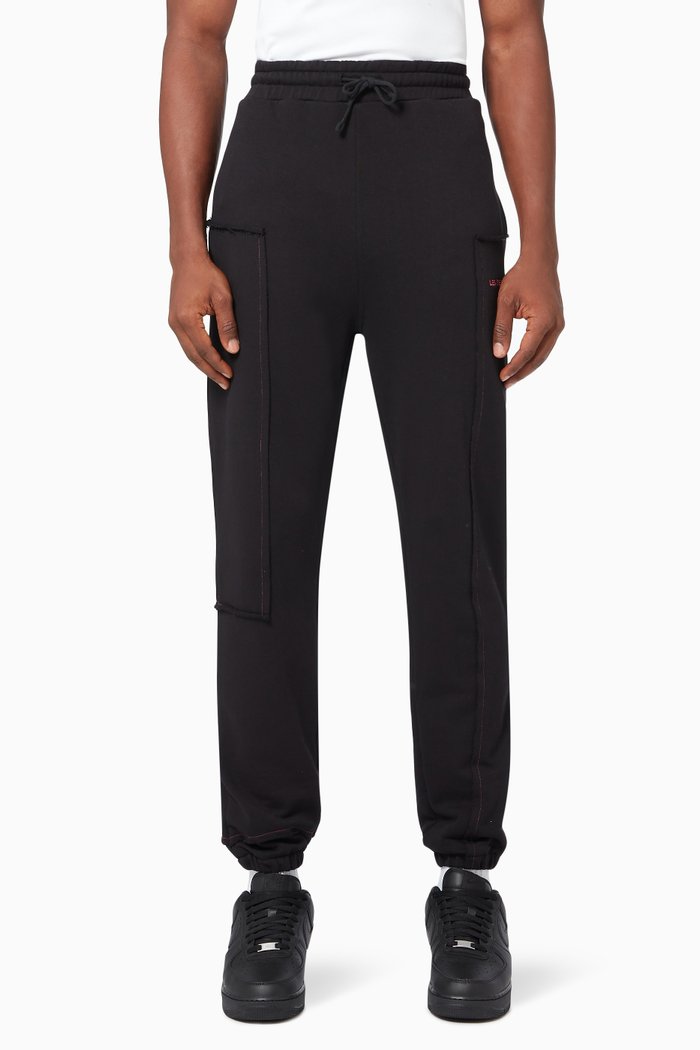 

Sweatpant 006 in Cotton Terry, Black