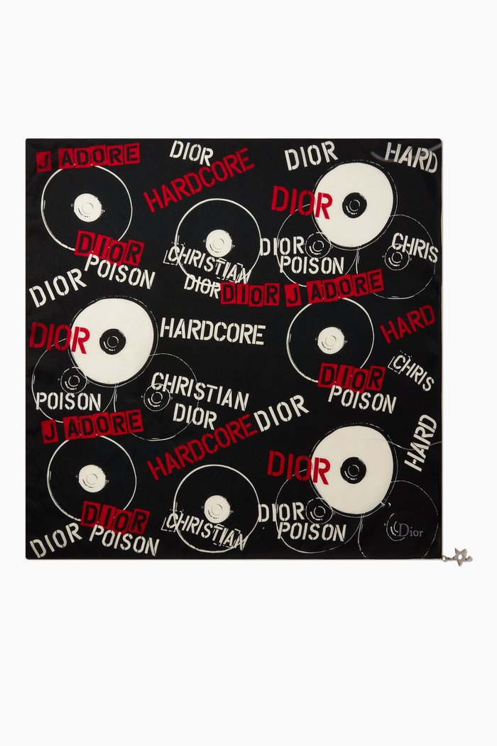 

J'adore Scarf in Silk, Multicolour
