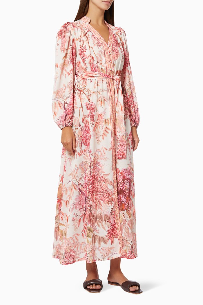 

Lucia Floral Dress, Pink