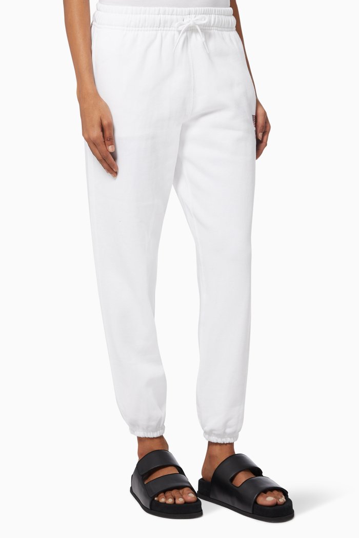 

Polo Sport Sweatpants in Cotton Blend Fleece, White