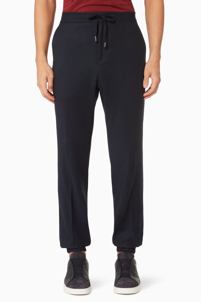 

Techmerino™ Wash&Go Joggers in Wool, Blue