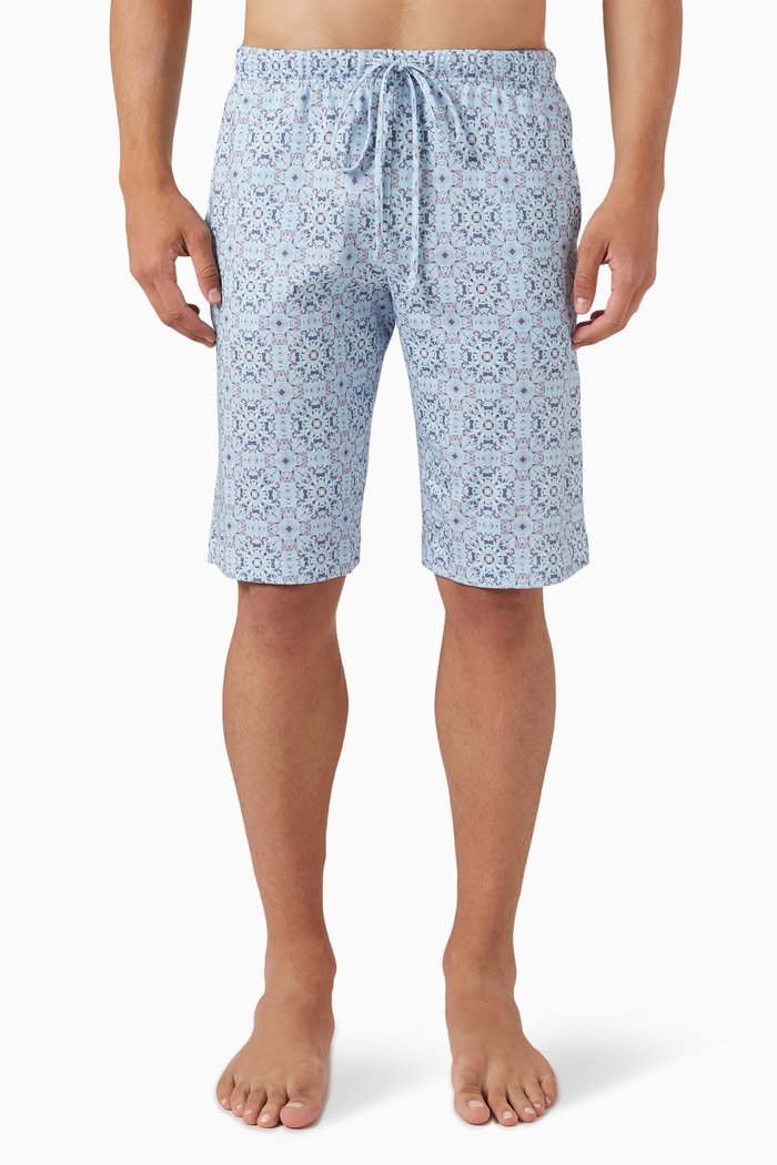 

Night & Day Shorts in Cotton, Blue