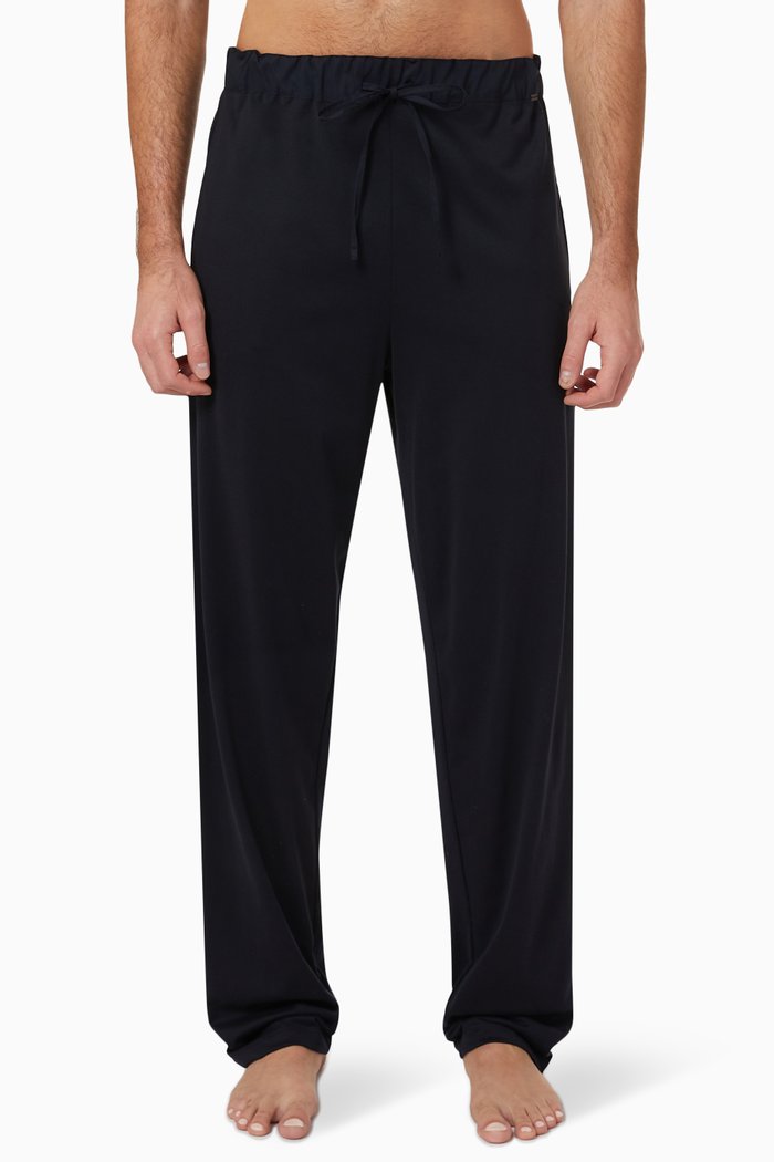 

Pants in Cotton Jersey, Black