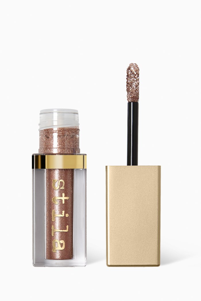 Bronzed Bell Glitter & Glow Liquid Eyeshadow, 4.5ml, Multicolour