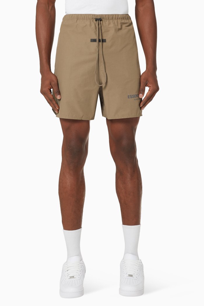 

Volley Shorts in Cotton, Grey