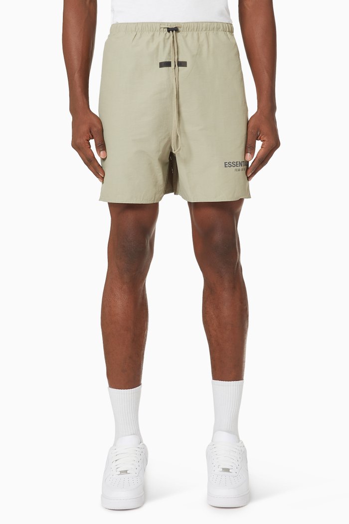 

Volley Shorts in Cotton, Green