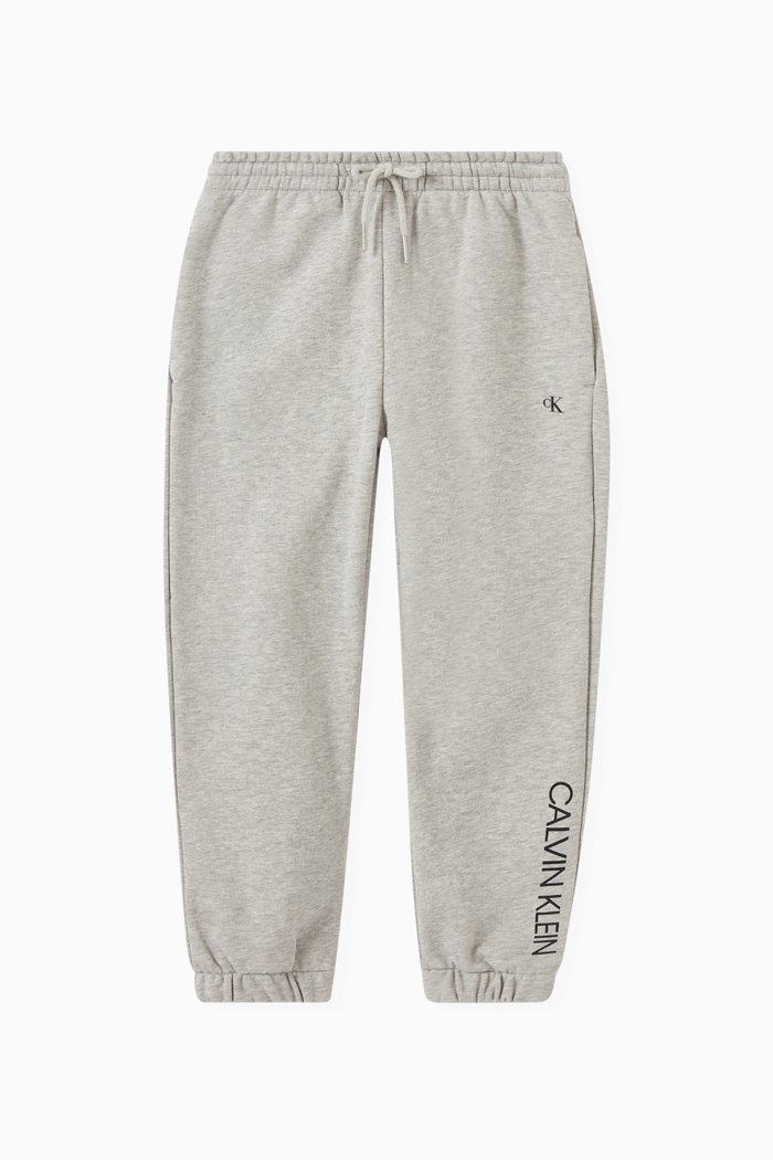 

Relaxed Joggers in Organic Cotton, Grey