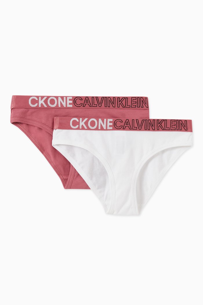 Bikini Briefs in Organic Stretch Jersey, Set of 2, Multicolour