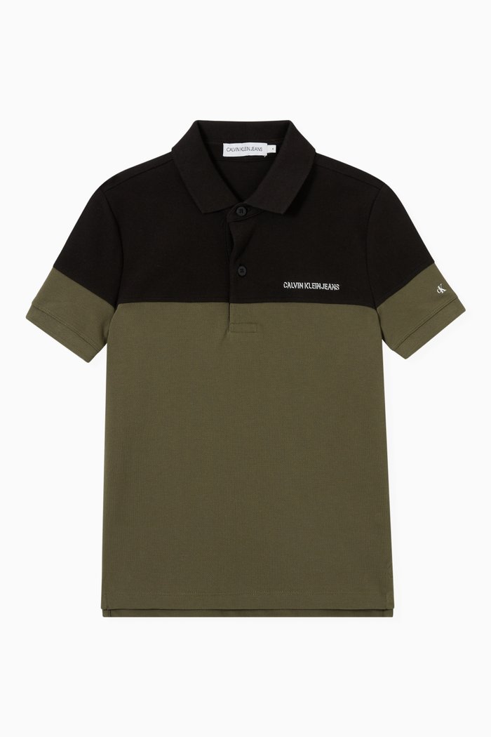 

Polo Shirt in Organic Piqué, Green
