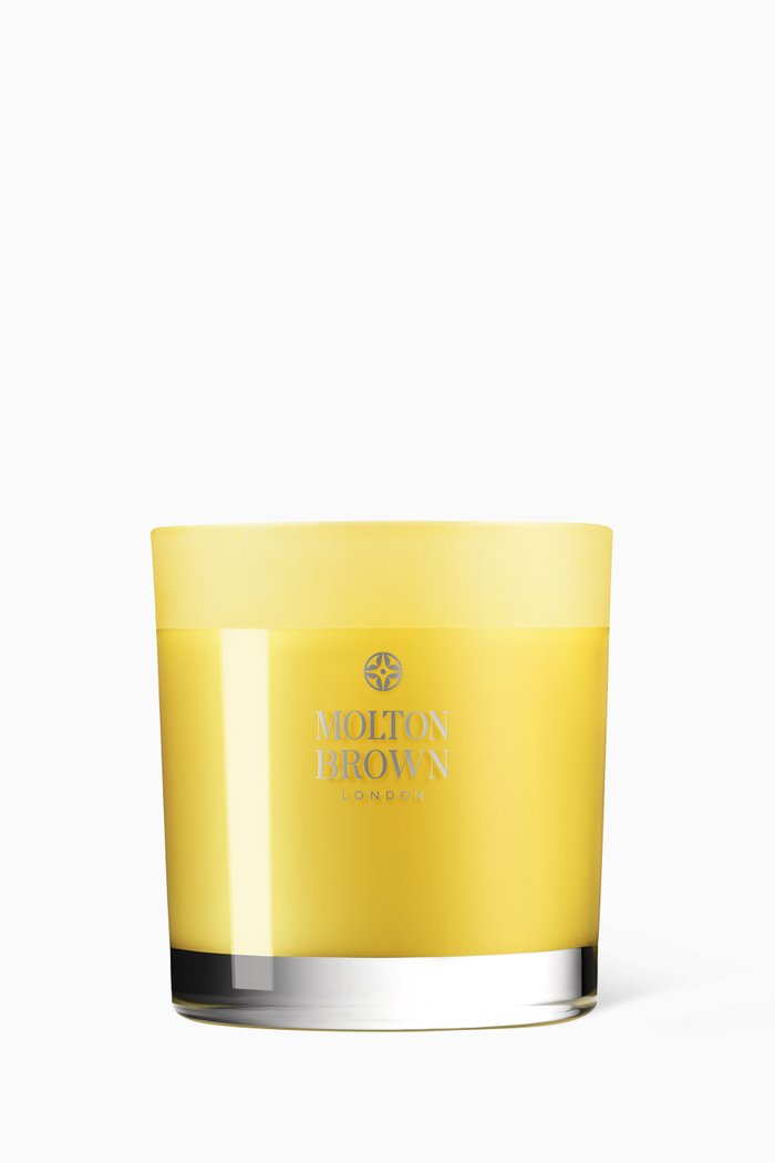 Orange & Bergamot Three Wick Candle, 480g, Multicolour