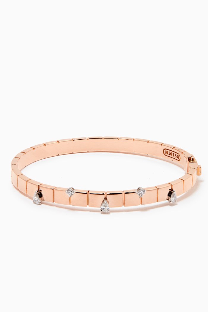 

LUST Bracelet with Diamonds in 18kt Rose Gold