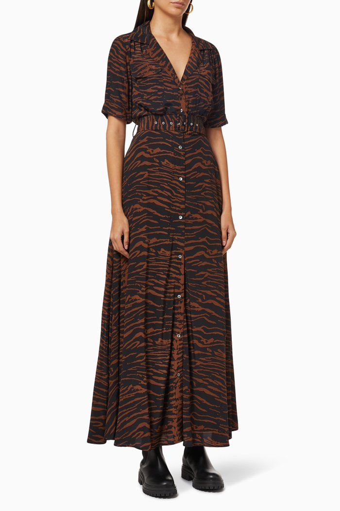 

Millie Dress in Rayon Blend, Multicolour