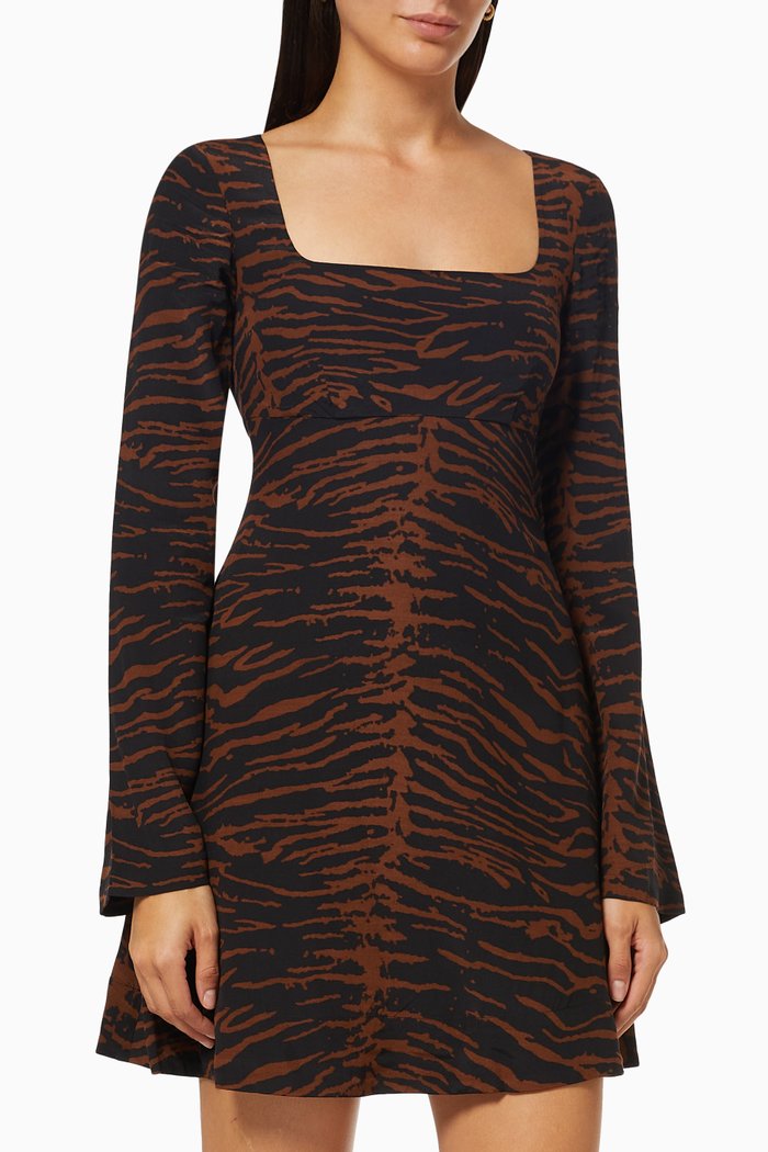 

Beth Dress in Rayon Blend, Multicolour