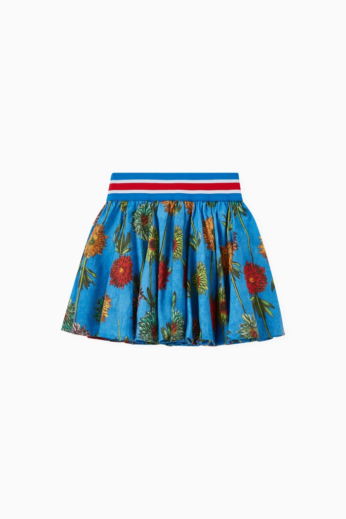 

Jennifer Skirt in Cotton, Blue