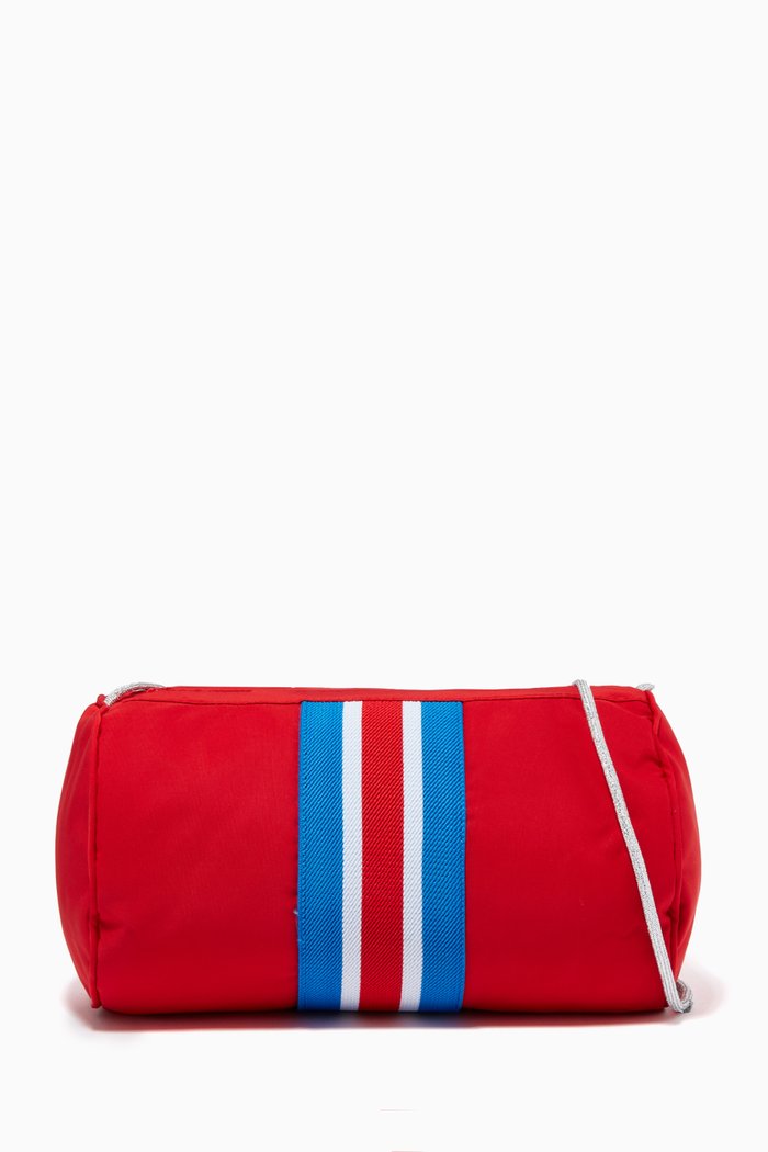

Jaela Shoulder Bag in Canvas, Red