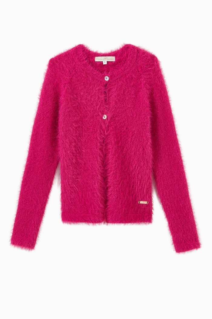 

Anastasia Cardigan in Knit, Pink