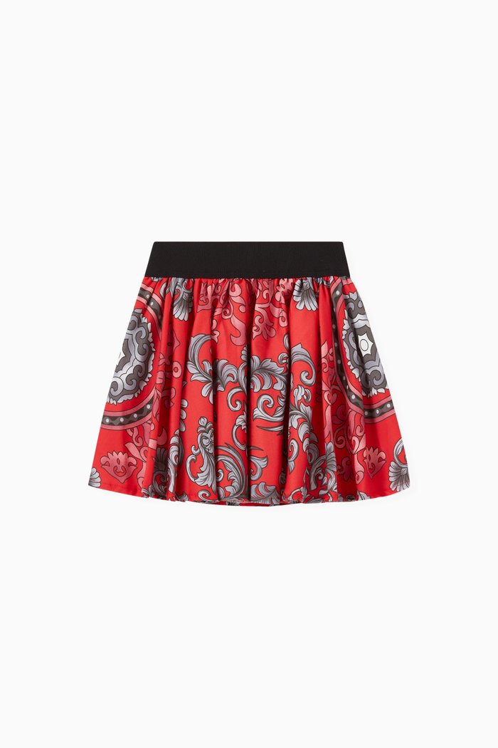 

Benilda Skirt in Cotton, Red