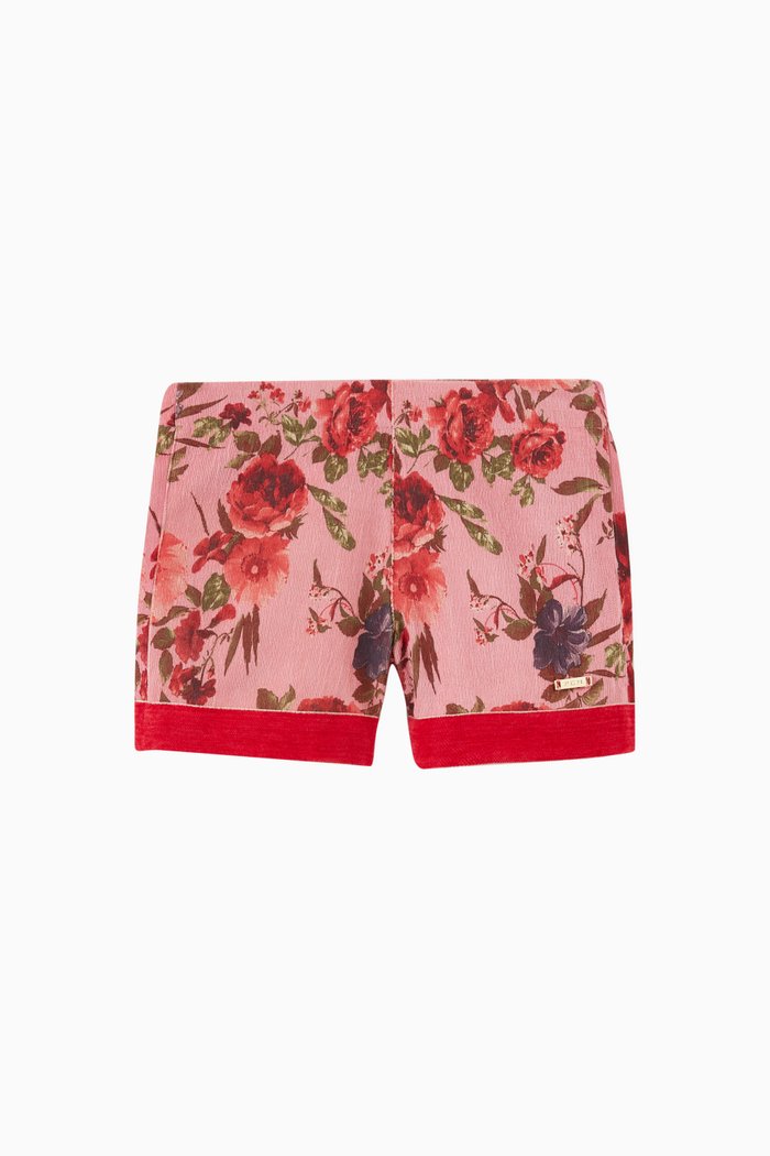 

Ginny Floral Shorts, Pink