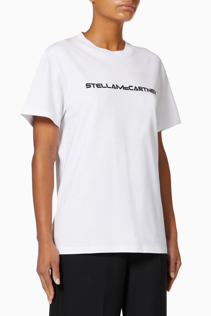 

x Tom Tosseyn Logo T-Shirt in Organic Cotton, White
